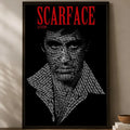 Scarface Movie Poster Self-Stick HD PVC Waterproof Wall Art