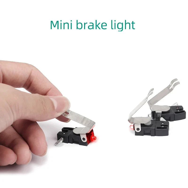 Red LED Bike Brake Light – Bright Waterproof Cycling Safety Light