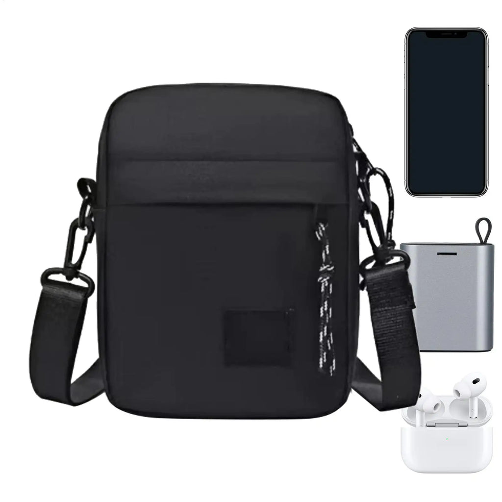 Men's Compact Shoulder Sling Bag | Travel, Gym & Daily Use