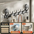 Removable Vacuum Suction Wall Hooks | Aluminum, No Drill