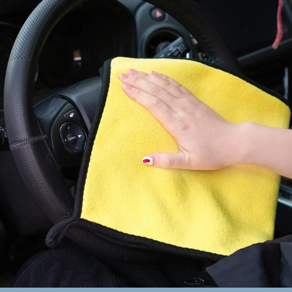 Microfiber Cleaning Cloths – Double Layer Quick Dry Towels