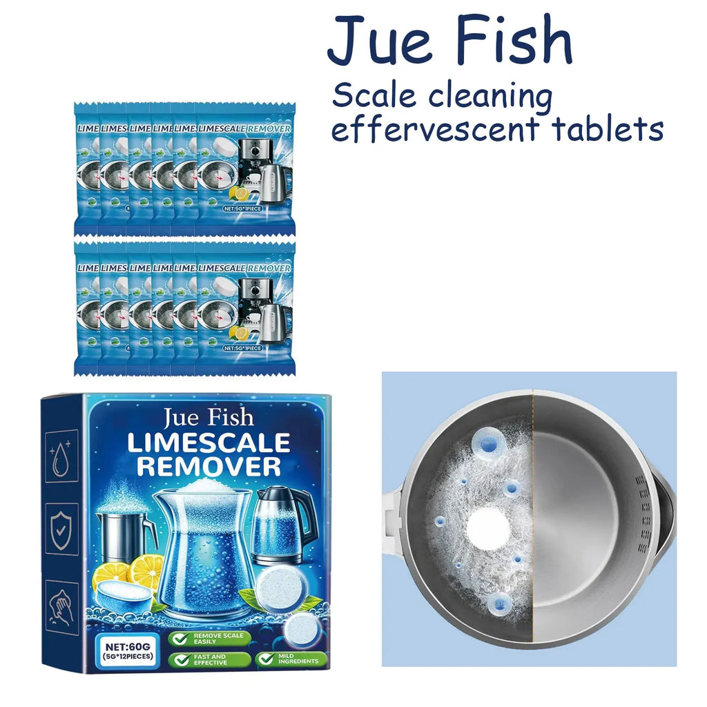 Food Grade Kettle Descaler & Tea Stain Remover Tablets