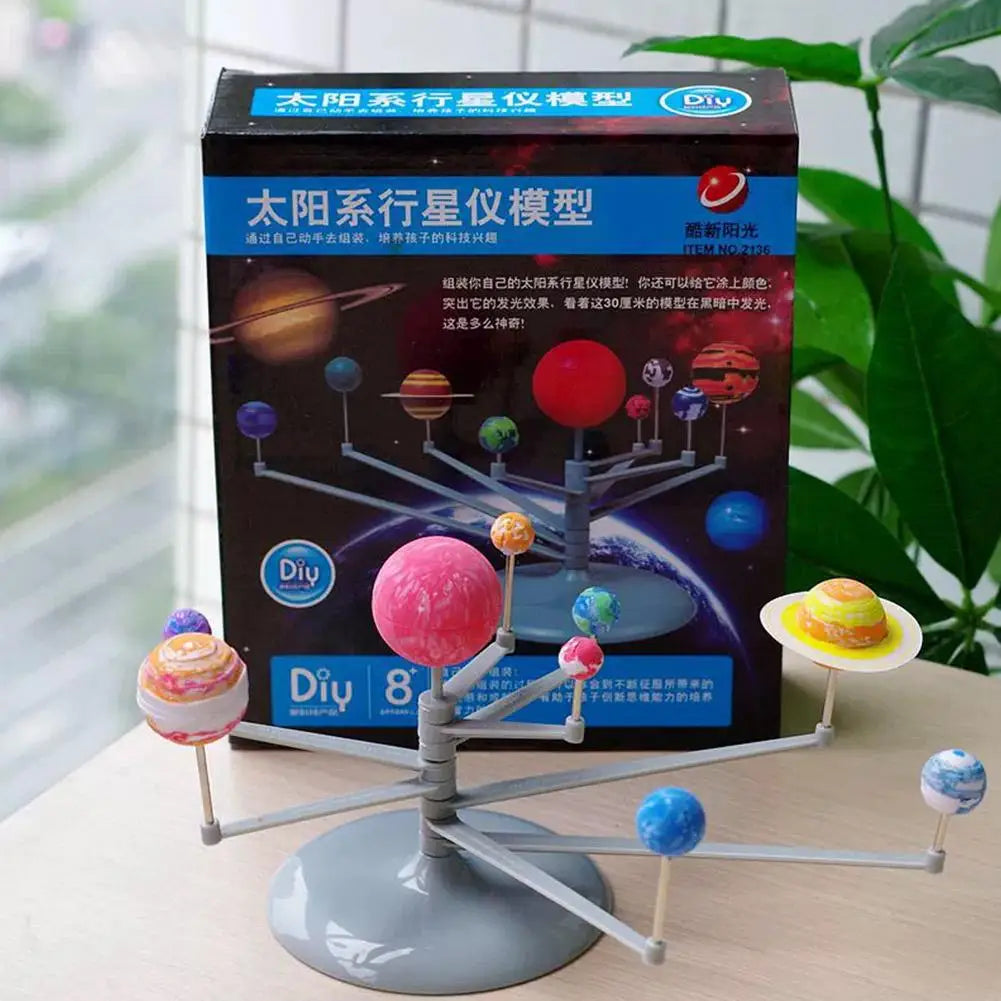 DIY Solar System Model Kit – Glow-in-Dark STEM Toy Ages 14+