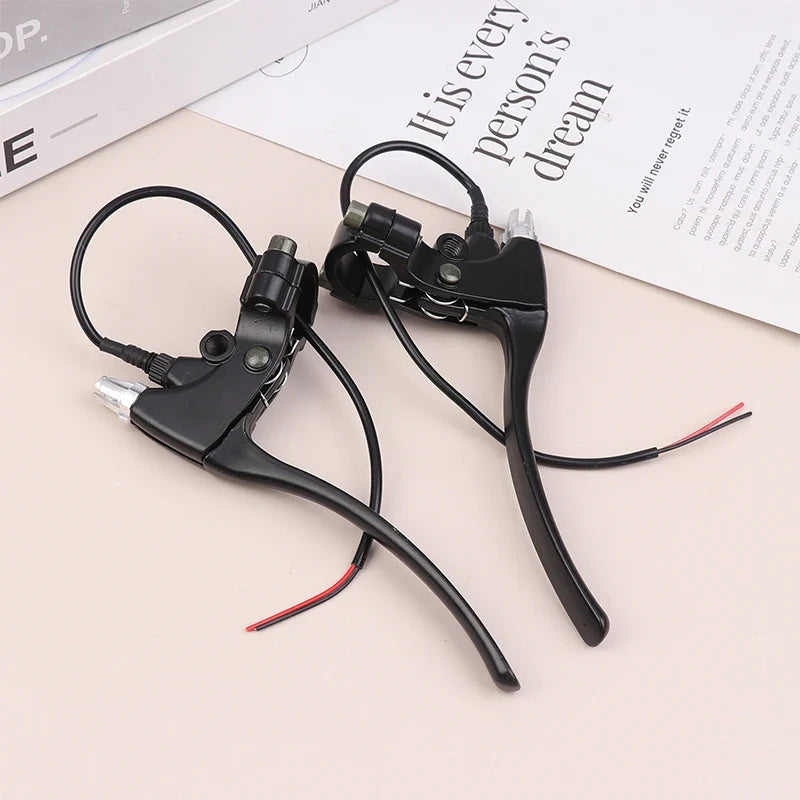 E-Bike Brake Levers – Aluminum Alloy Handle Bar Pair
