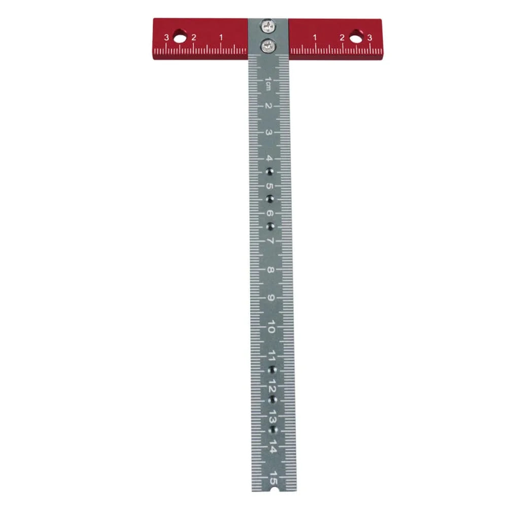 Aluminum Alloy T Square Ruler – Woodworking Marking Gauge