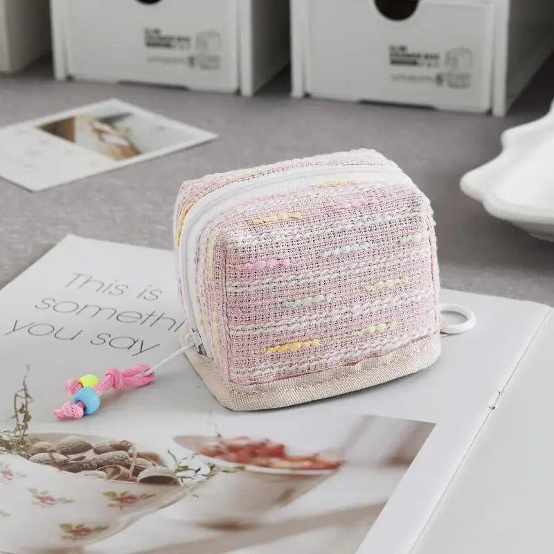 Kawaii Mini Pouch – Earphone Case, Coin Purse & Jewelry Bag