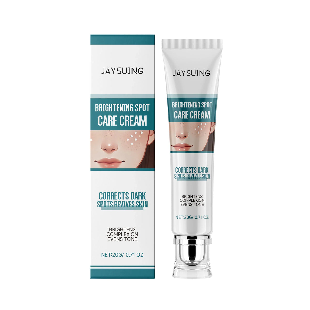 Jaysuing Glow Brighten Face Cream – Niacinamide Dark Spot Cream