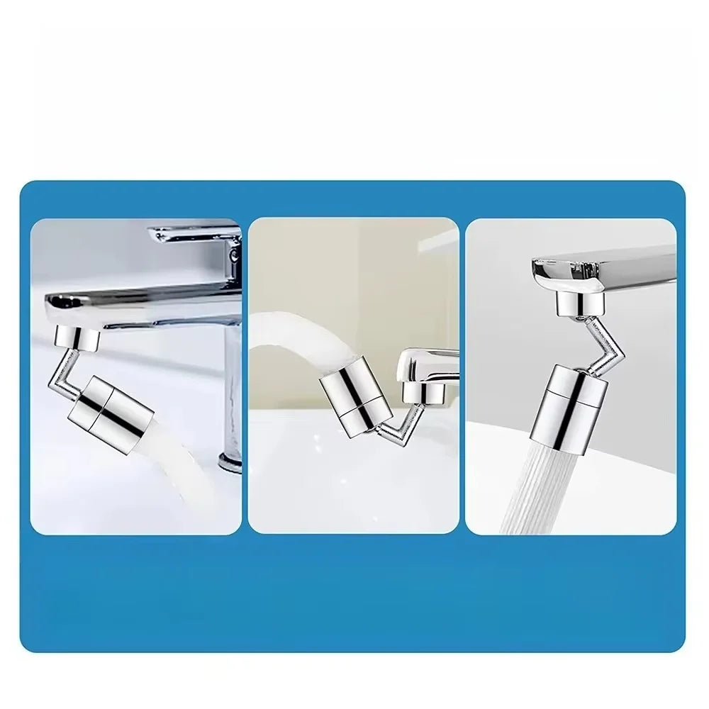 720° Rotating Faucet Aerator | Splash-Proof Water Saver Nozzle