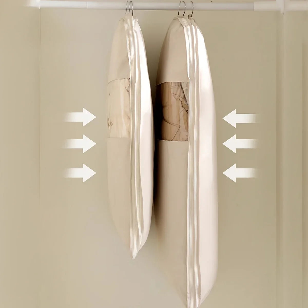 Oxford Cloth Storage Bag High-end Hanging Clothing Used Bedroom