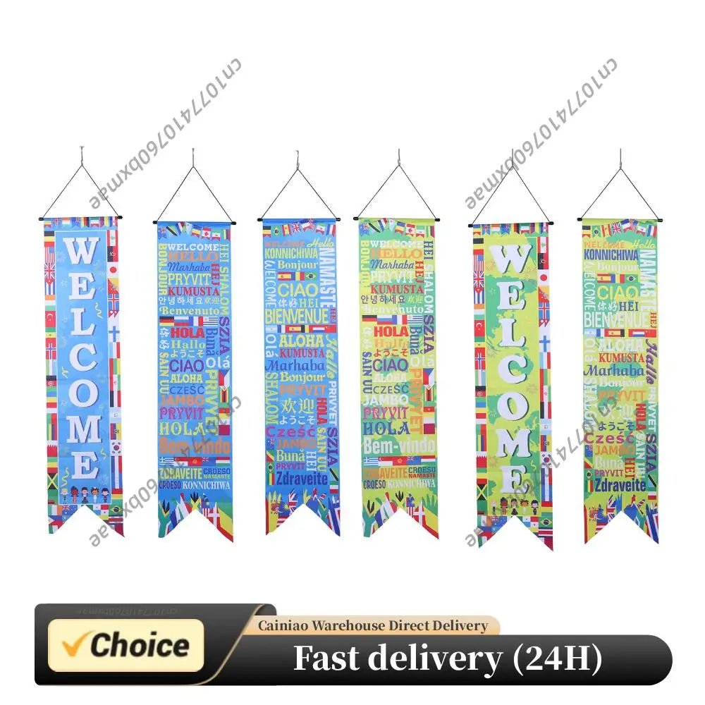 Soccer 2026 Hanging Porch Banner Sign Banners Party Supplies Home