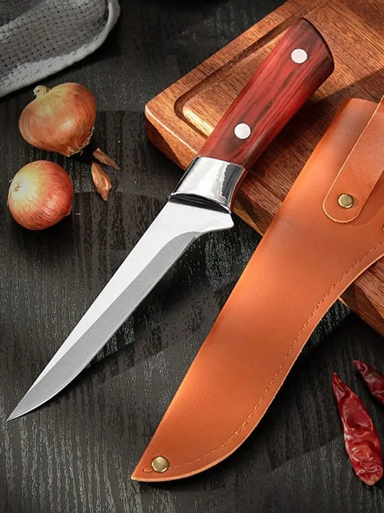 5.9" Hand Forged Boning & Fillet Knife – Stainless Steel