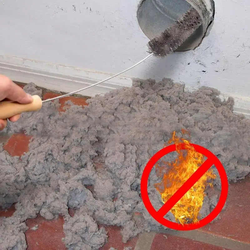2-Pack 3-in-1 Dryer Vent Cleaner Kit – Lint & Crevice Brushes