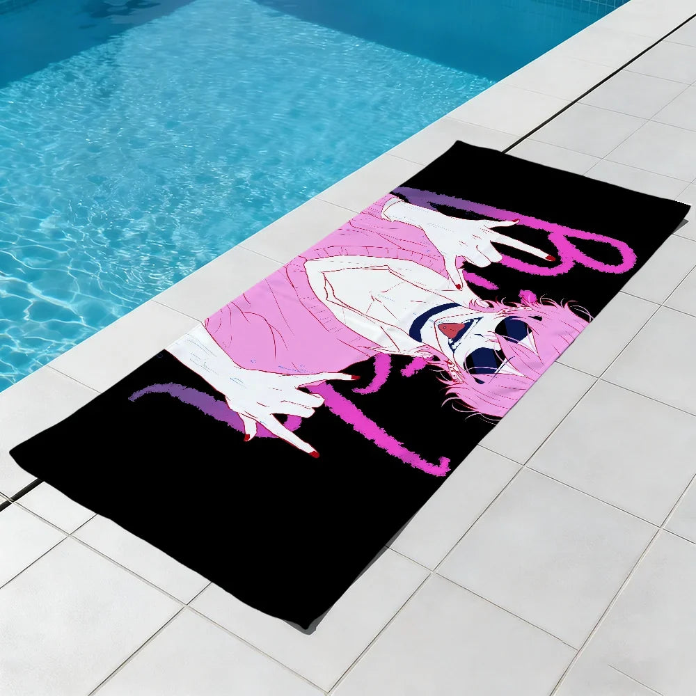 Anime Quick-Dry Beach Towel | Soft Lightweight Multipurpose