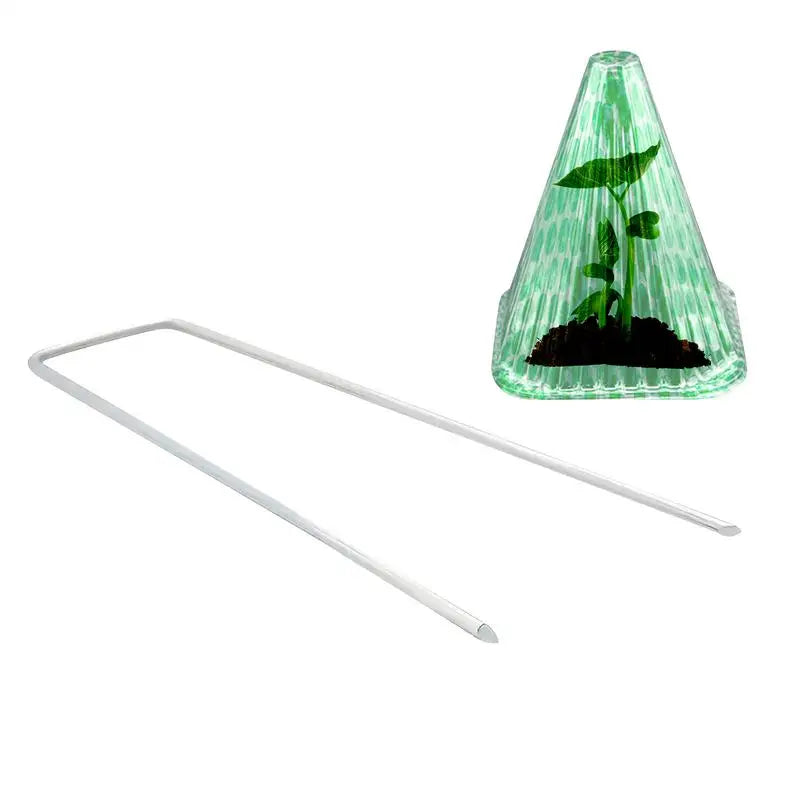 Garden Cloches Transparent Reusable Plant Protector Protective Cover