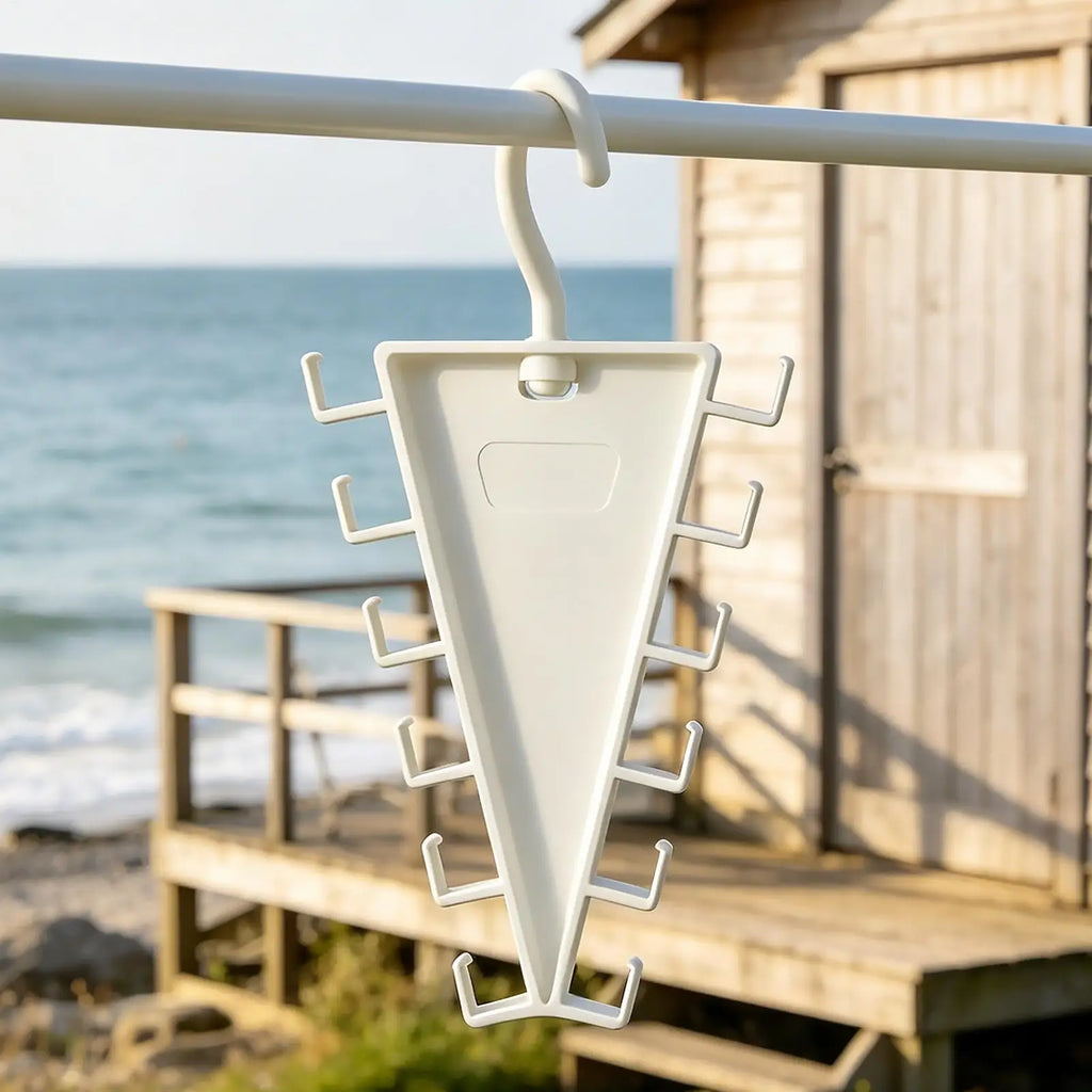 V-Shape Space Saving Hangers – Anti-Slip Closet Hook Organizer