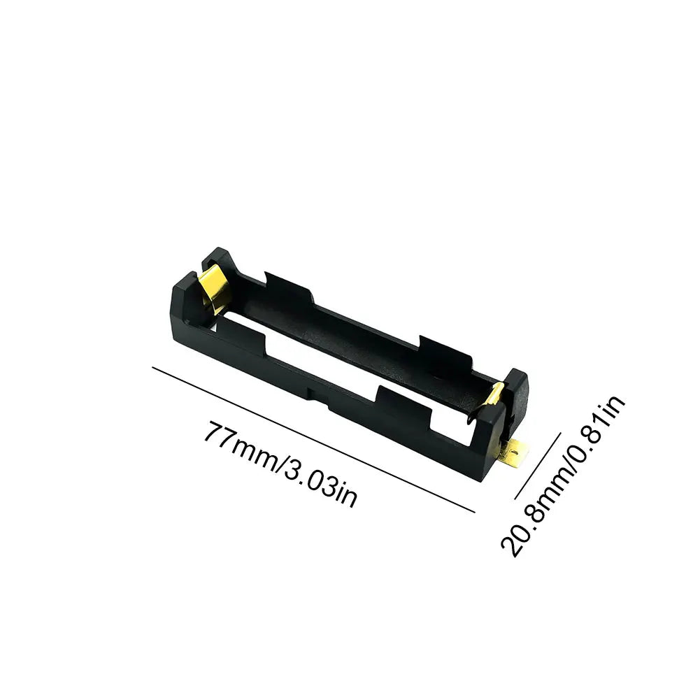 18650 SMT Battery Holder Box with Bronze Pins – 1–4 Slot