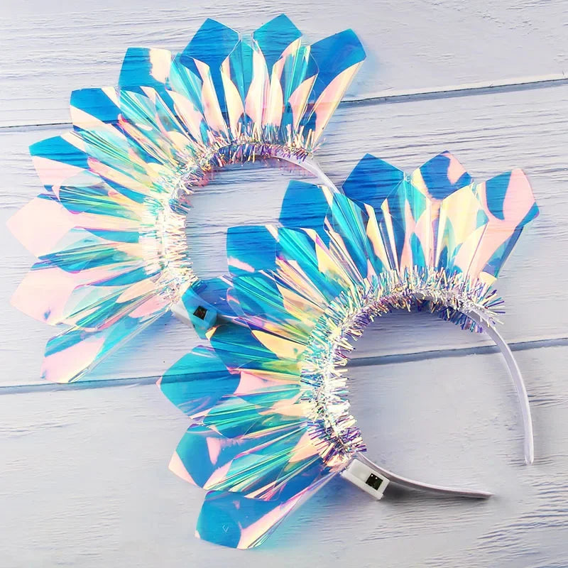 LED Light-Up Headband | Halloween & Party Hair Hoop