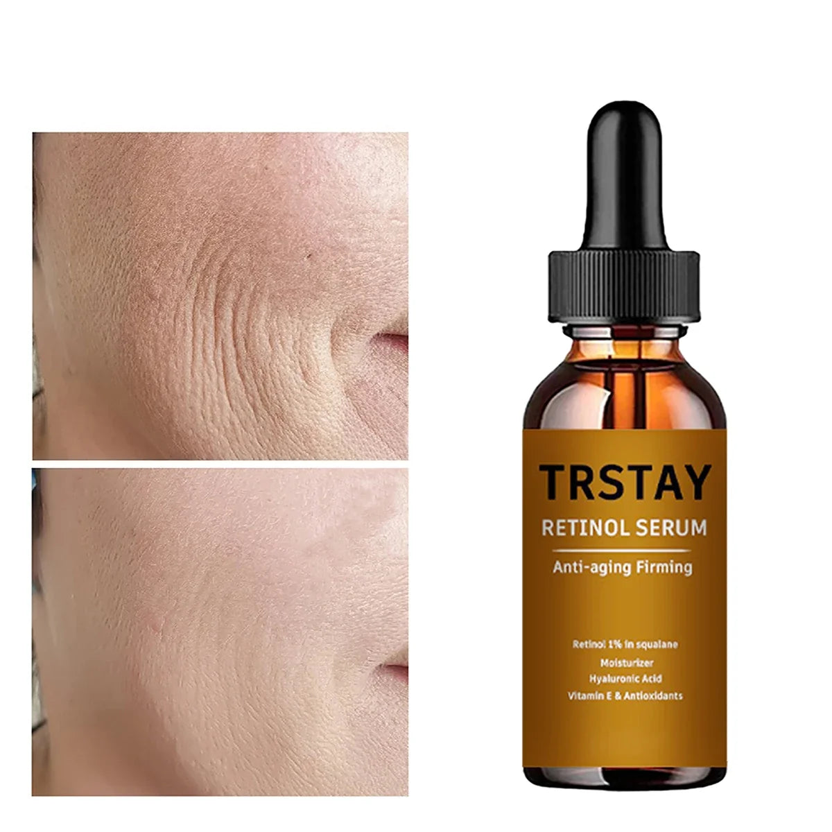 Retinol Anti Aging Removal Wrinkle Serum Firm Lift Fade Fine Lines