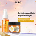 PURC Hair Mask & Argan Oil Set – Keratin Smoothing Treatment