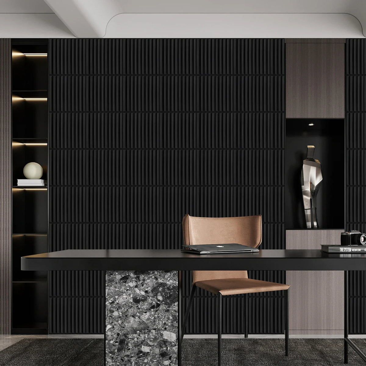 20 3D Pvc Wall Panels Indoor Decoration Living Room Hall Bedroom
