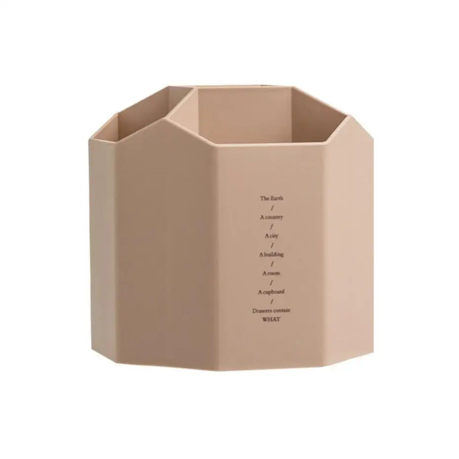 360° Rotating Pen Holder – Large Capacity Desk Organizer
