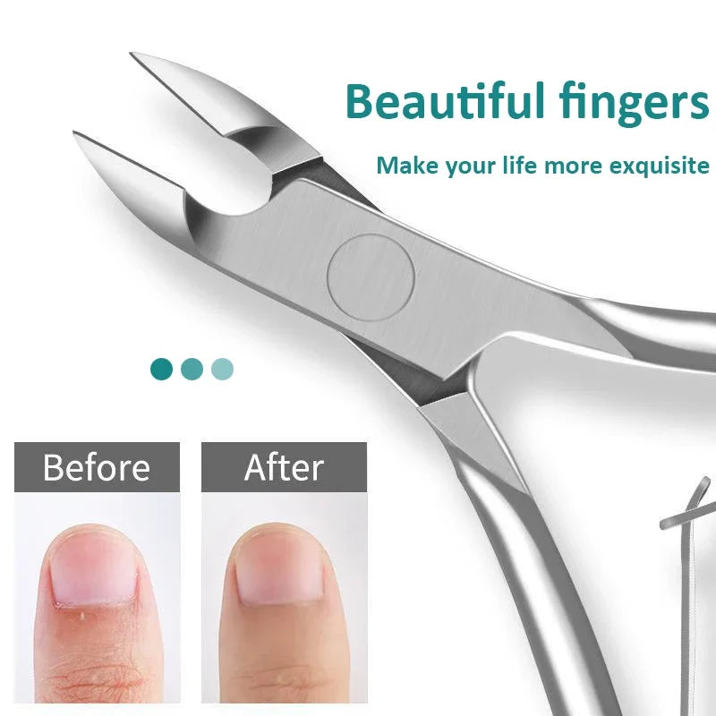 Stainless Steel Cuticle Nipper Trimmer – Manicure Pedicure Tool