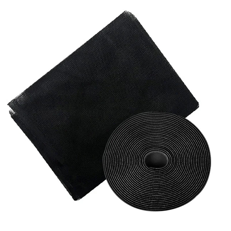 DIY Self-Adhesive Window Insect Screen Net | Fly Mesh Guard