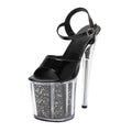 Women's Platform High Heel Sandals – Buckle Strap, Sizes 5–14