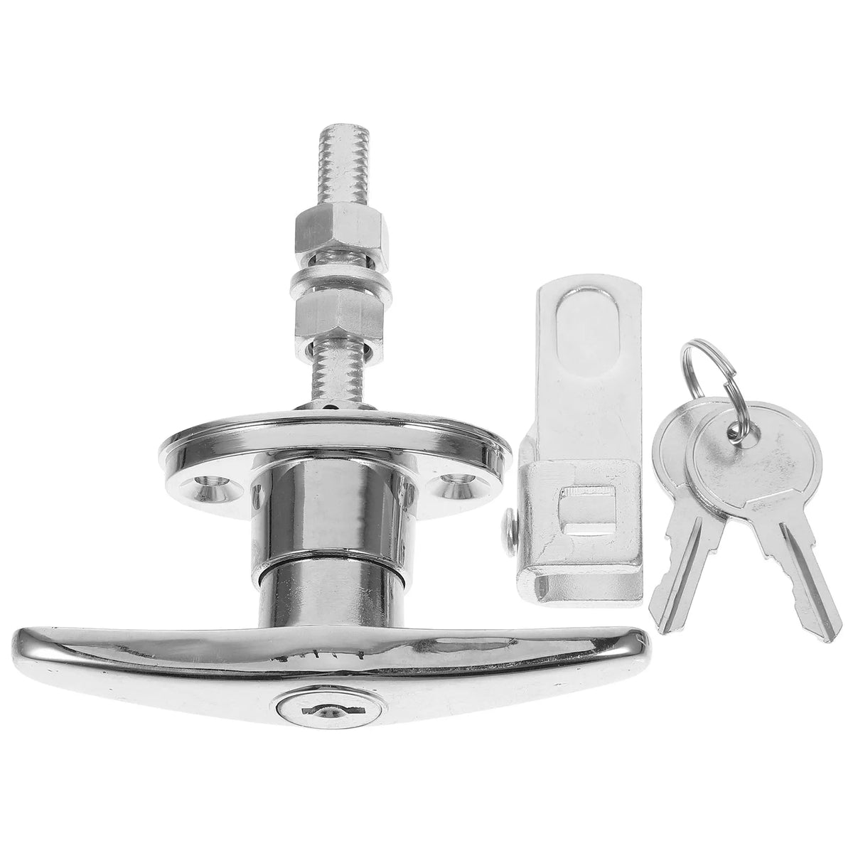 T Shaped Handle Lock Door Drawer Cabinet Shed Outdoor Use All Weather