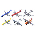 6-Pack 1/64 Diecast Airplane Models – Metal Aircraft Toy Set