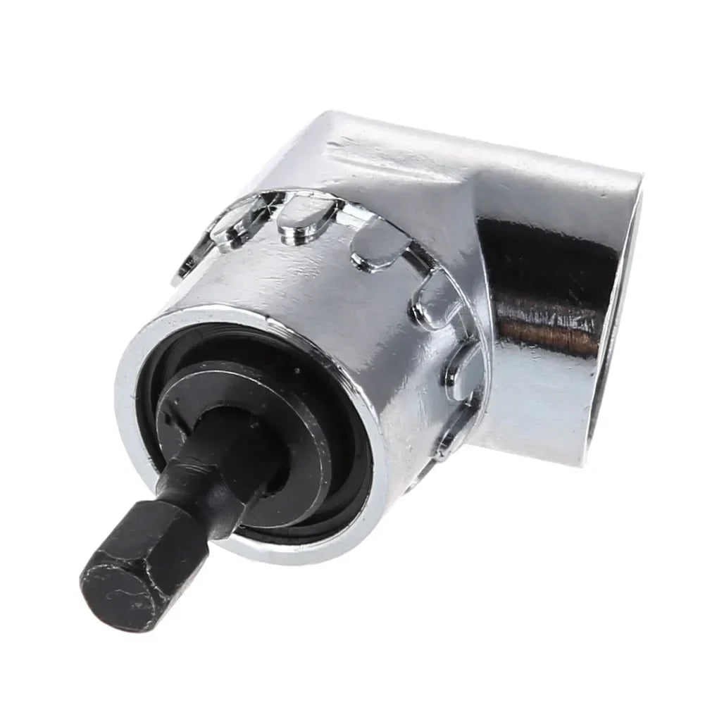 Adjustable 105 Degree Right Angle Driver Screwdriver Hand Tools 1 4