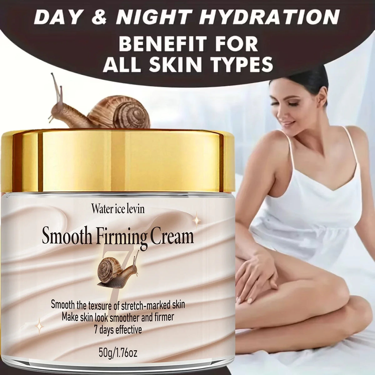 Snail Retinol Firming Cream | Collagen & Shea Butter 50g