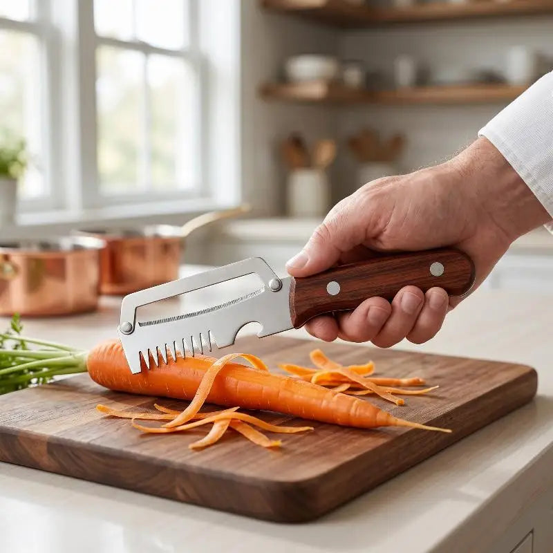 4-in-1 Vegetable Peeler Julienne Slicer & Bottle Opener