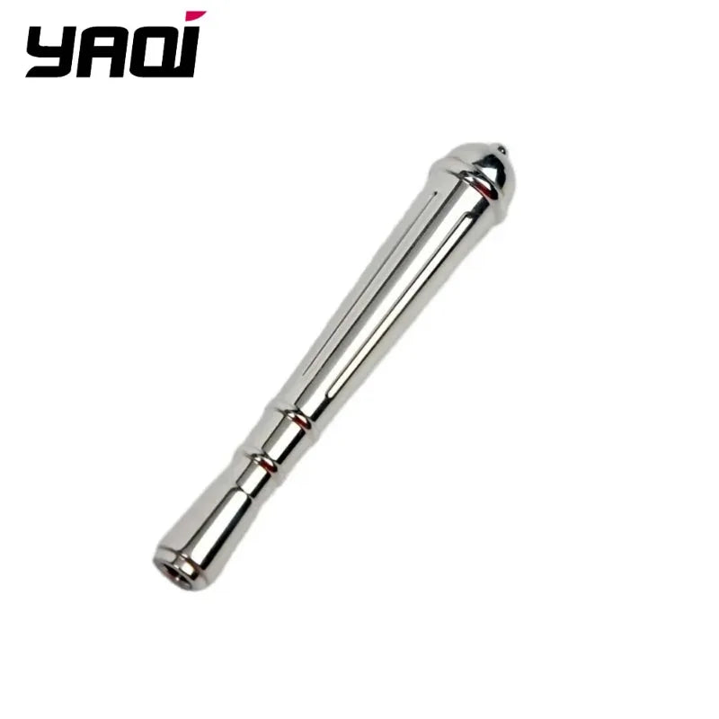 2026 Yaqi Men's Safety Razor Handle Teardrop Polished Stainless Steel