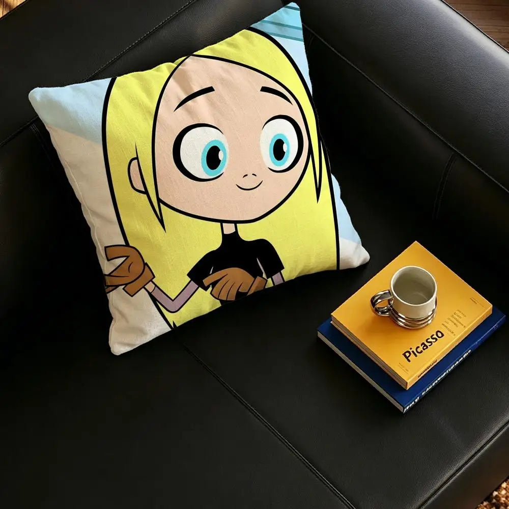 Teen Titans Go Linen Cushion Cover | Sofa & Bedroom Décor