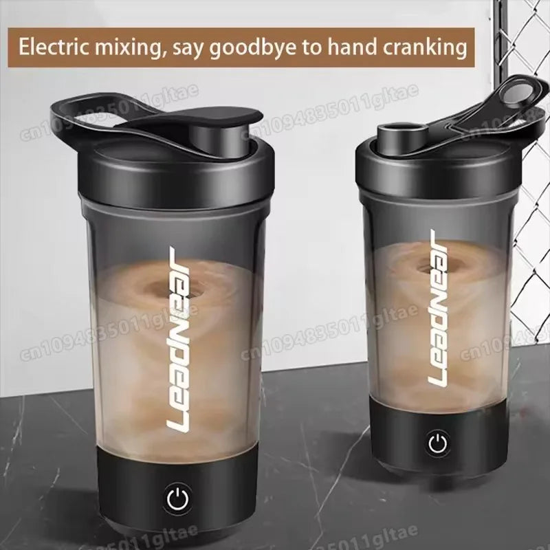 Electric Protein Powder Mixing Cup Automatic Shaker Bottle Mixer