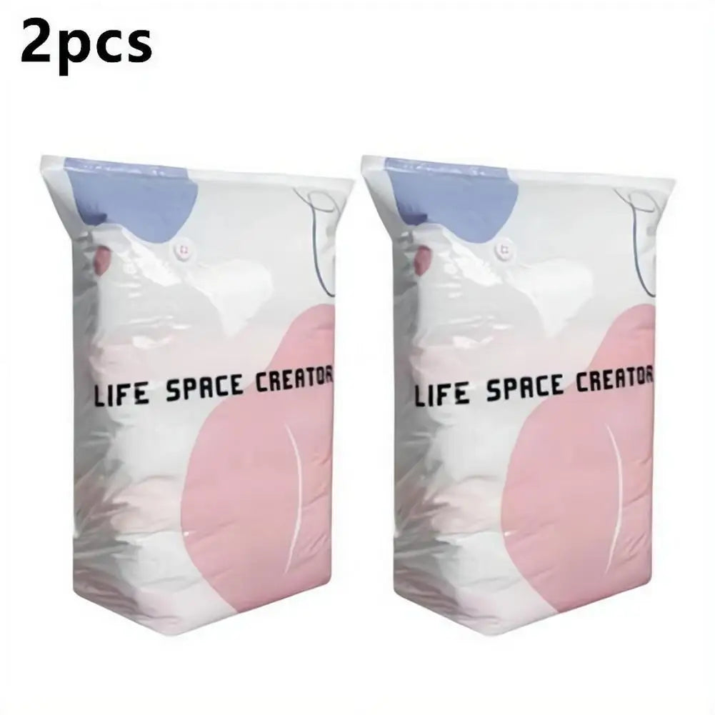 No-Pump Vacuum Storage Bags – Clothes, Comforters & Blankets