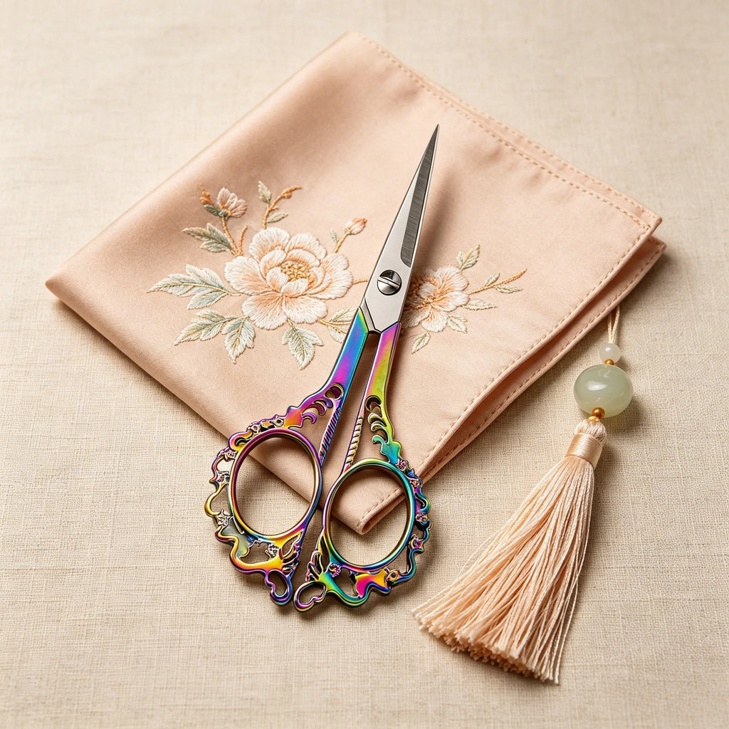Premium Handmade Embroidery & Tailor Scissors – Stainless Steel