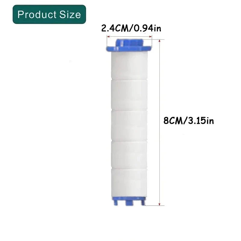 10-Pack Shower Head Replacement Filter Cartridges | PP Cotton
