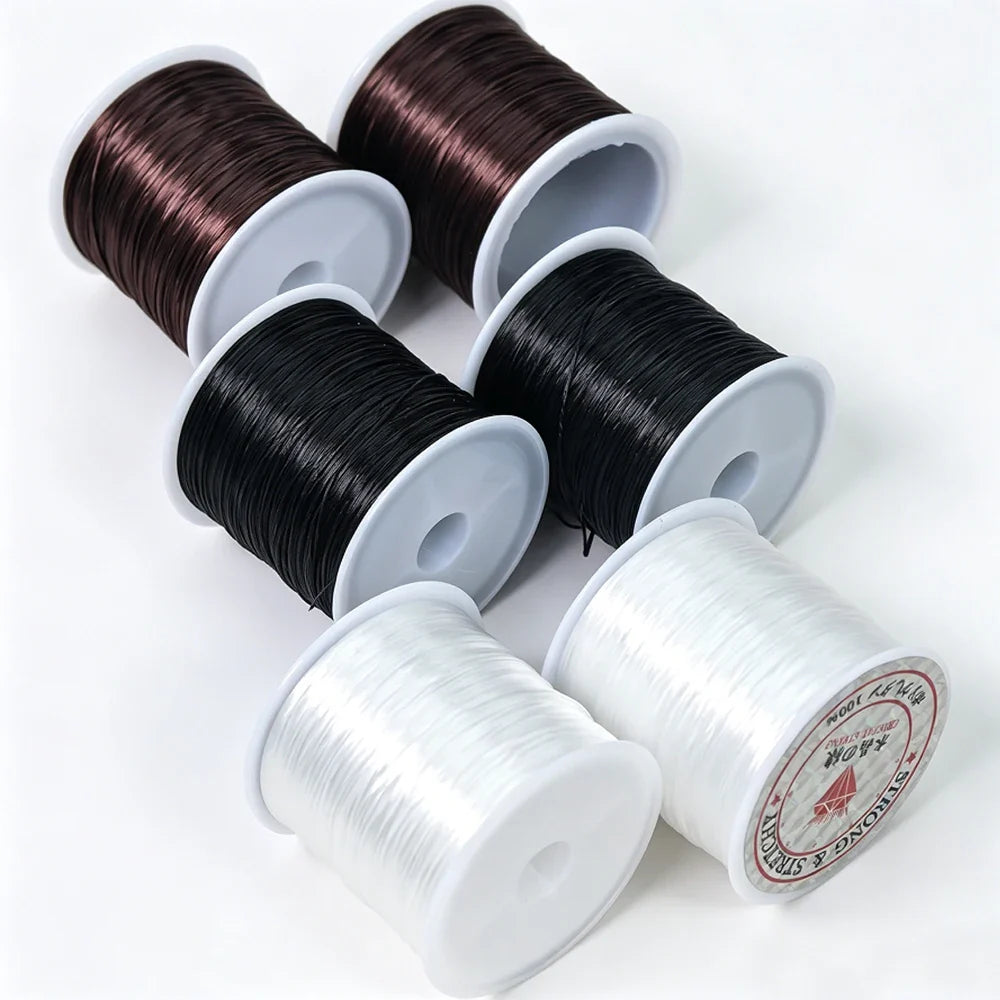 Elastic Crystal Beading Cord – DIY Bracelet & Jewelry Thread