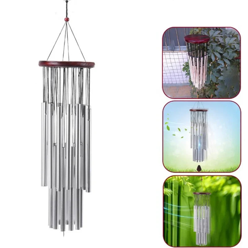Large Deep Tone Wind Chimes – Outdoor Garden Hanging Ornament