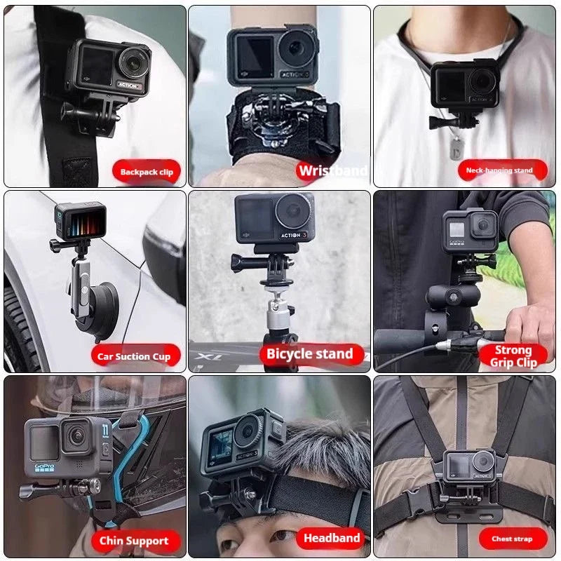 DJI OSMO Action 6 Accessories Kit – Waterproof Case & Hiking Set