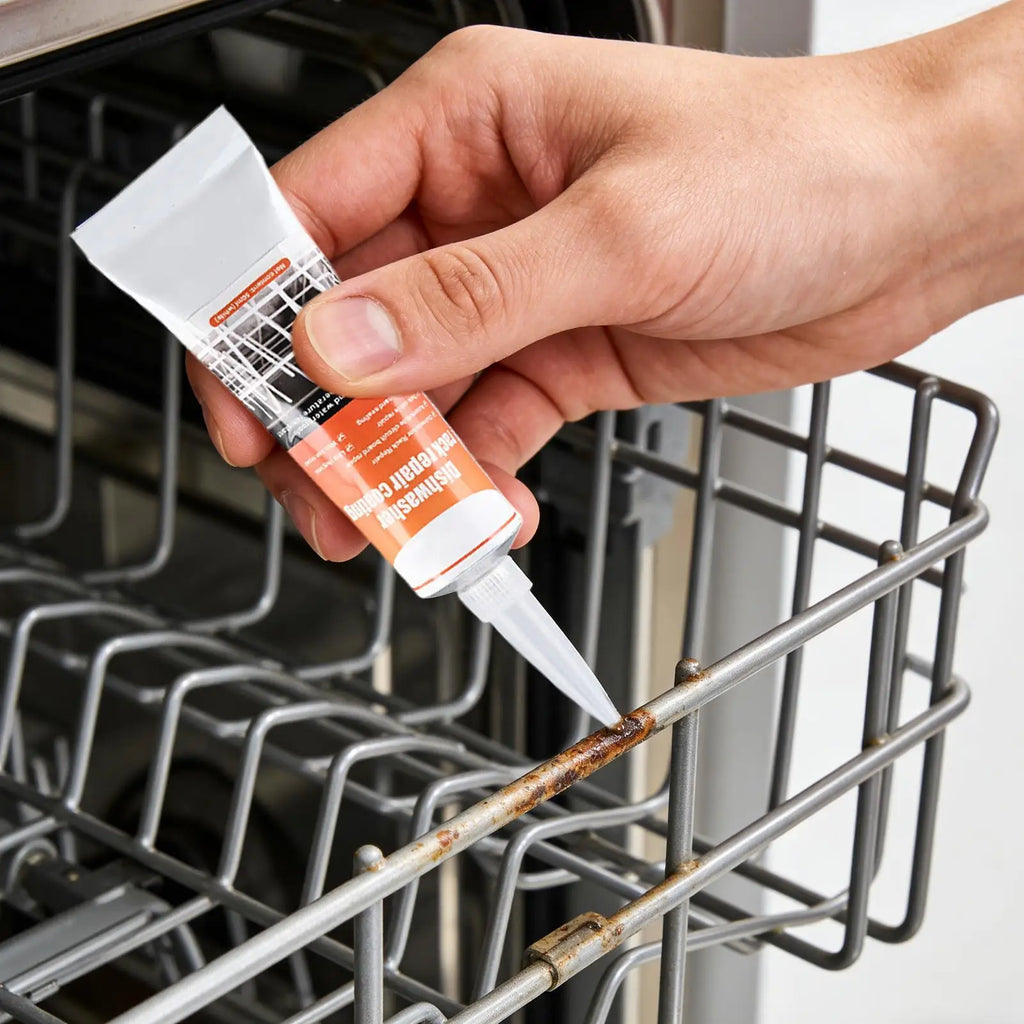 Dishwasher Rack Repair Coating Gel 50ml + 2 Brushes