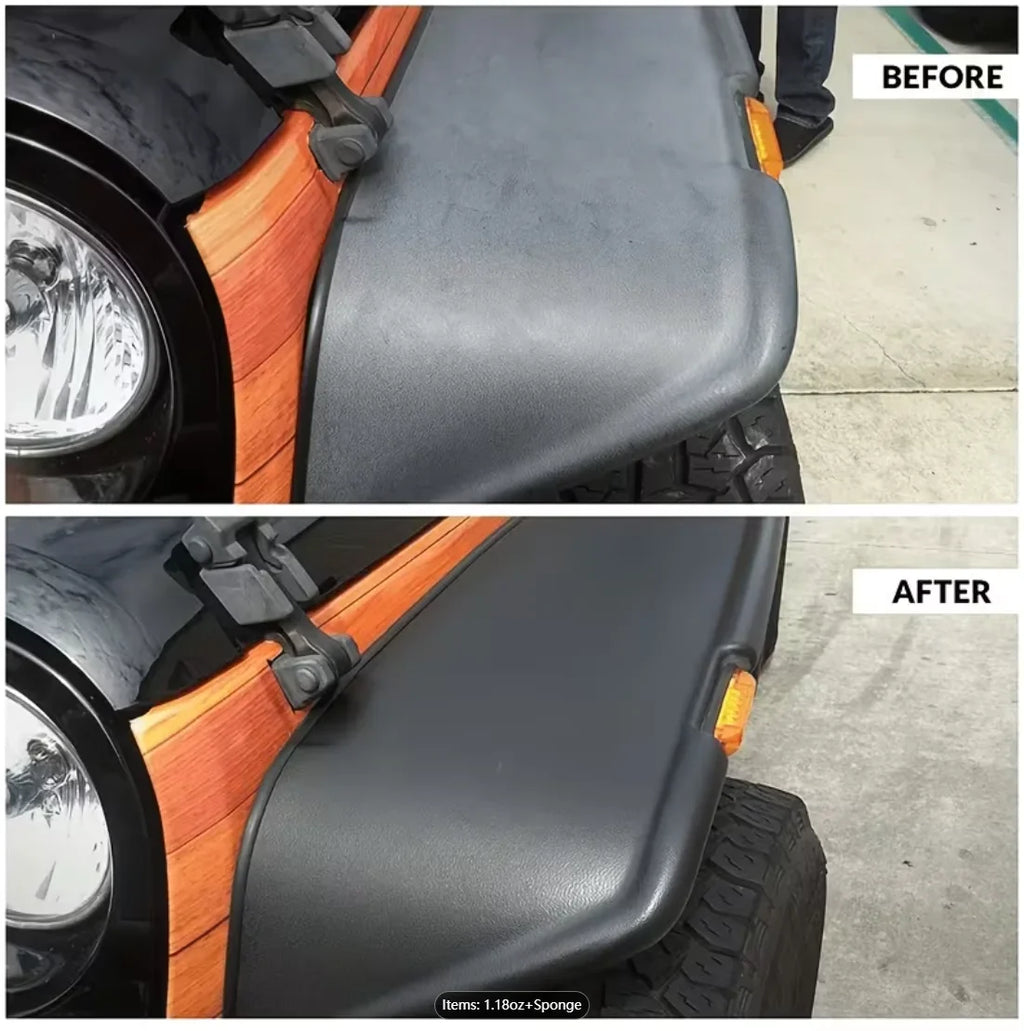 Car Interior Restoration Paste – Plastic & Rubber Polish Wax