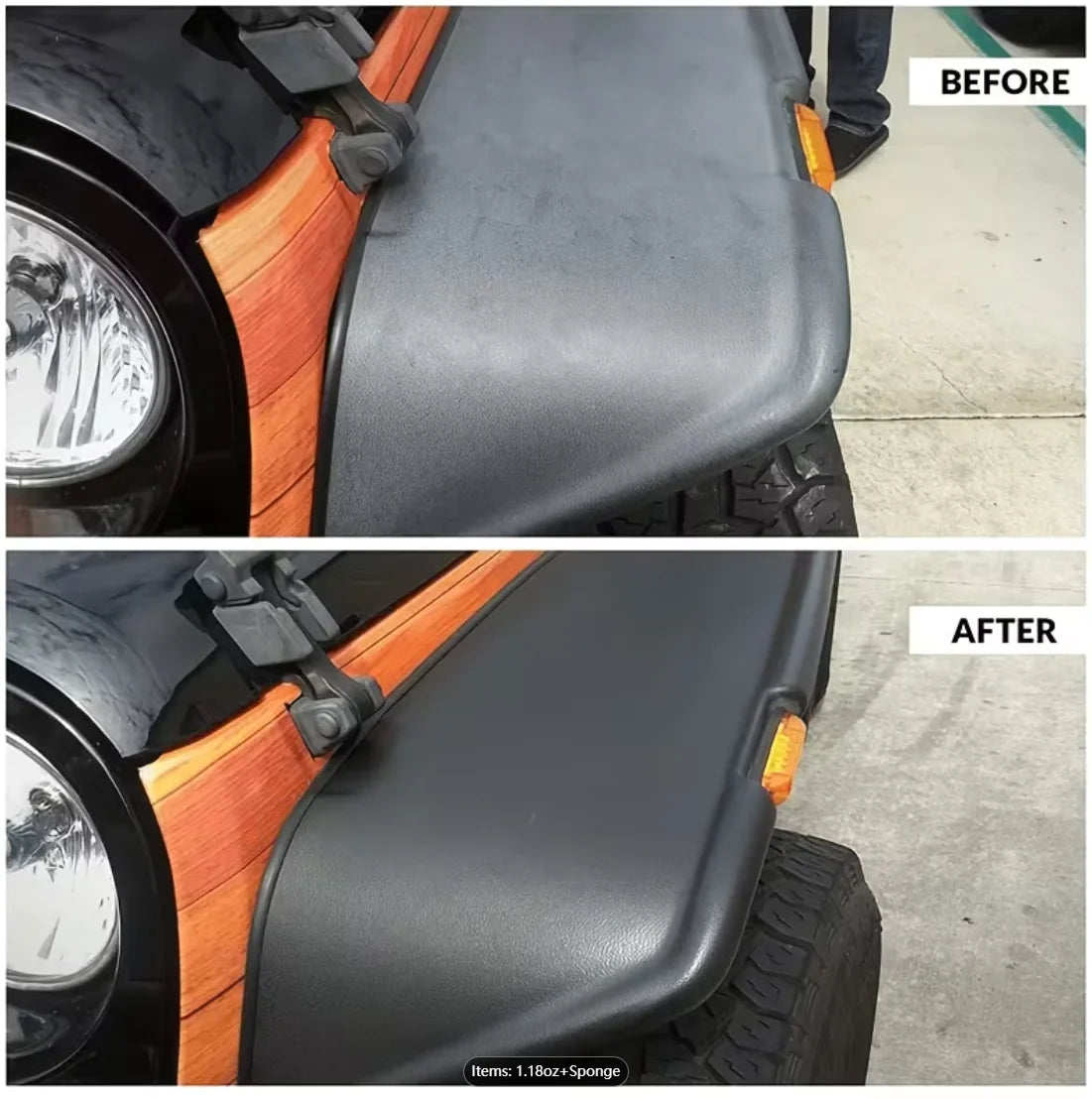 Car Interior Restoration Paste – Plastic & Rubber Polish Wax