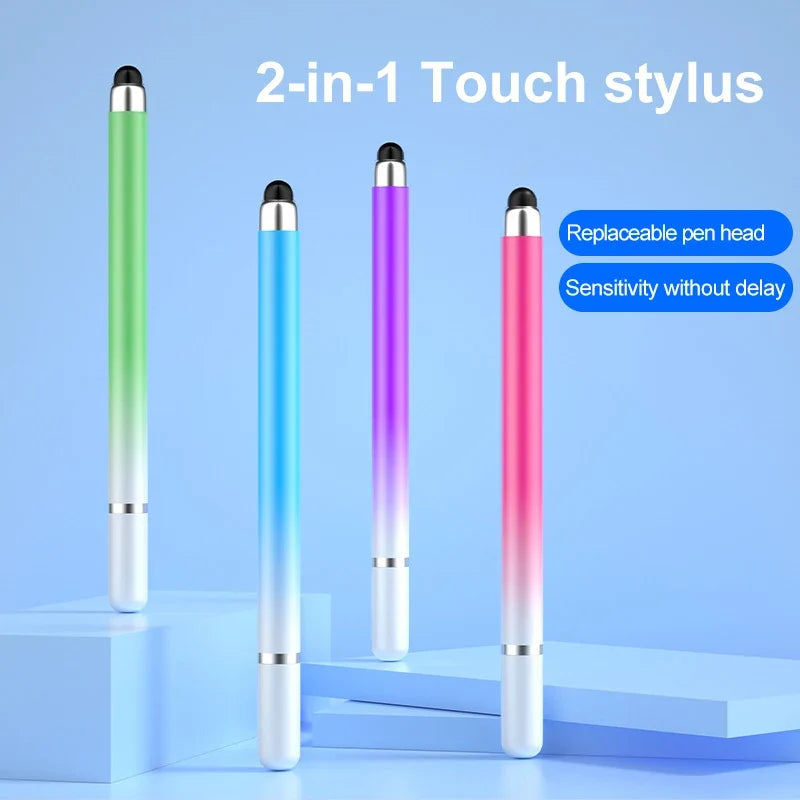 2-in-1 Capacitive Stylus Touch Screen Pen Ipad Pencil Cell Phone