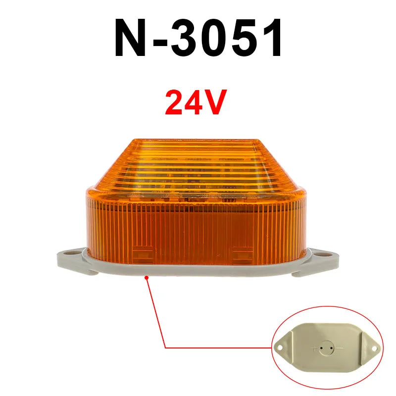 CNMAWAY TB40 LED Strobe Warning Light 12V 24V 220V IP44