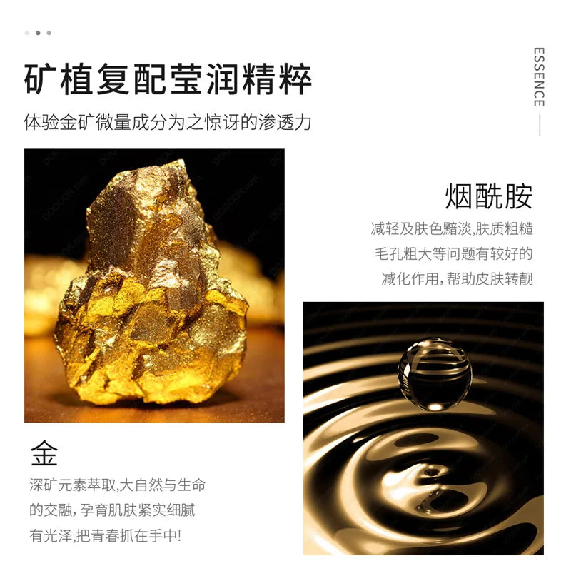 24K Gold Hyaluronic Acid Face Serum – Hydrating 100ml Essence