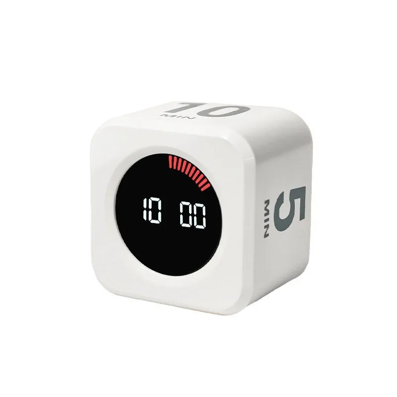 Gravity Sensing Flip Cube Visual Timer – Mini Time Manager