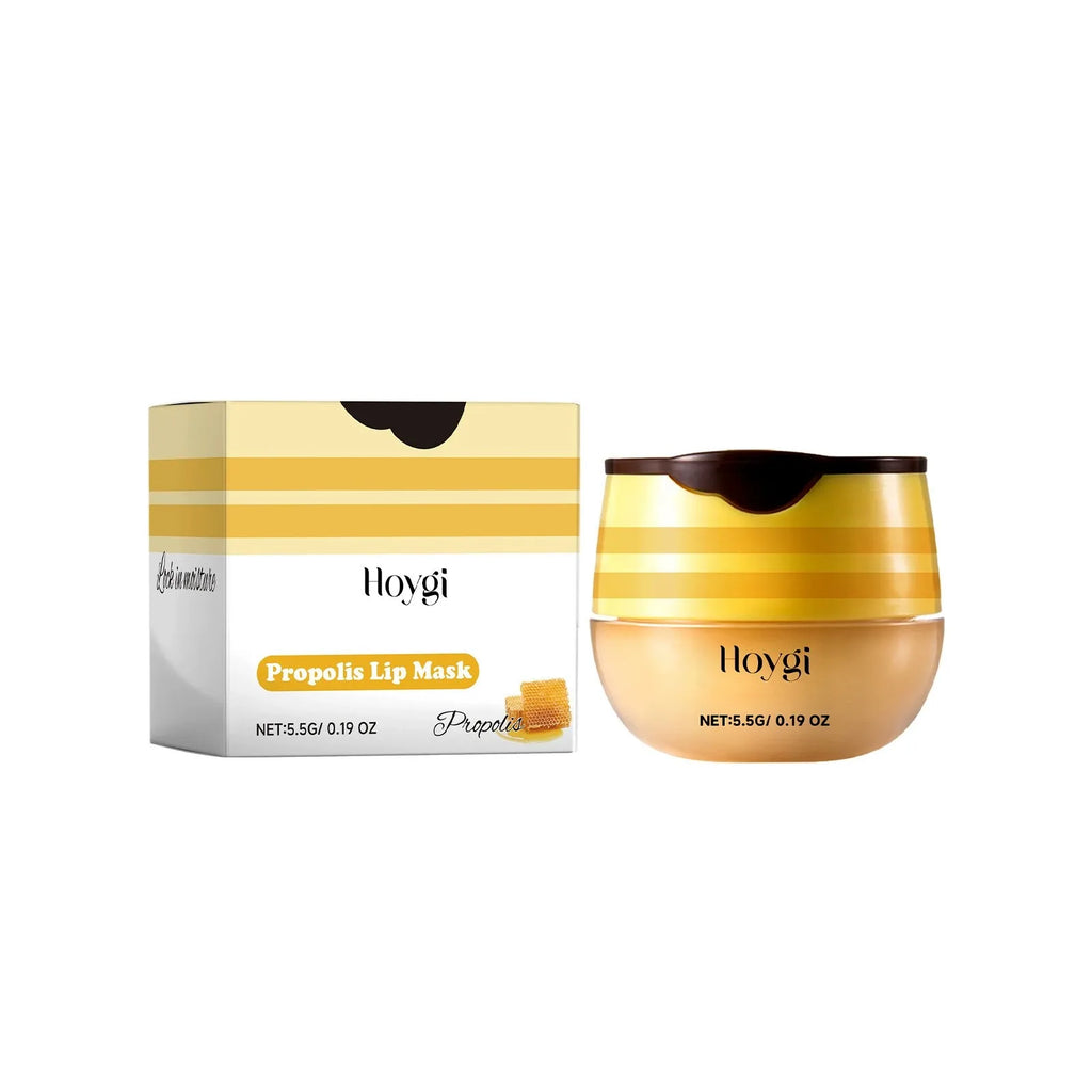 Propolis Lip Mask Fades Lines Anti-crack Protection Balm Moisturizes